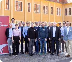 Group picture outside
