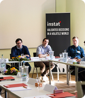 Conference panel room